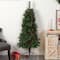 5ft. Pre-Lit Flat Back Montreal Mountain Pine Artificial Christmas Tree, White LED Lights
